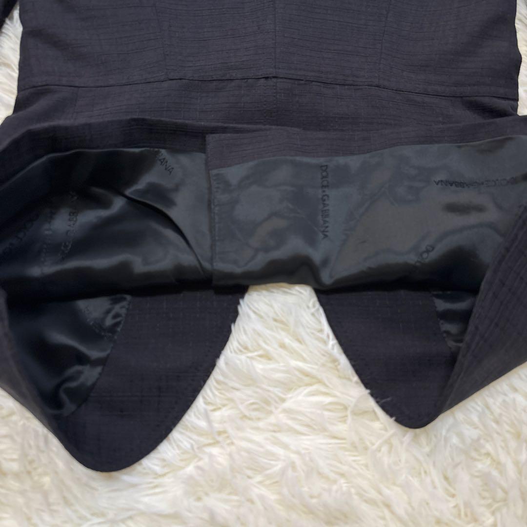 ✨美品✨ドルチェアンドガッバーナ　パンツスーツセットアップ　ボタンレス　40