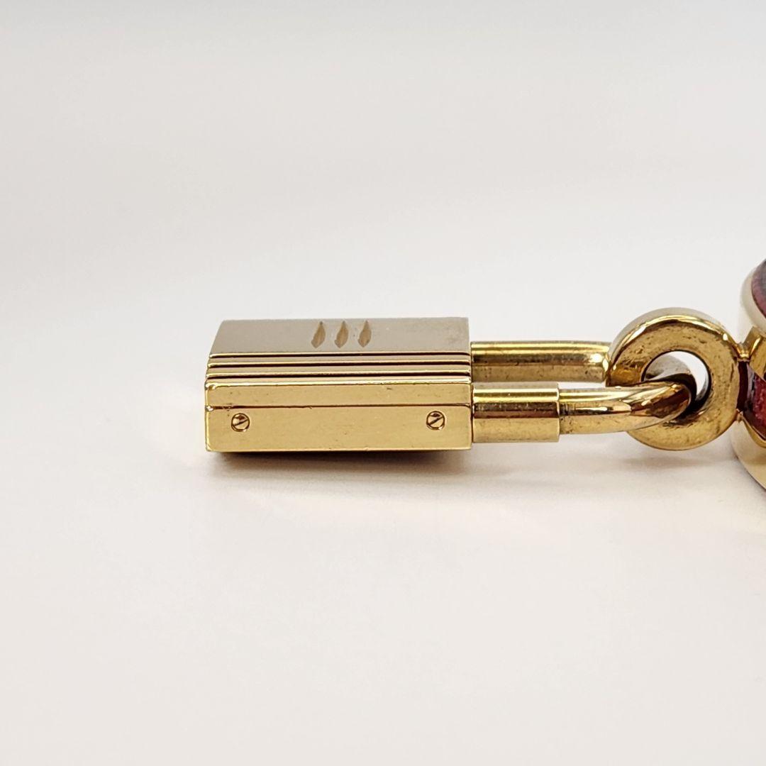 OH済/HERMES エルメス ケリーウォッチ ボルドー × ゴールド