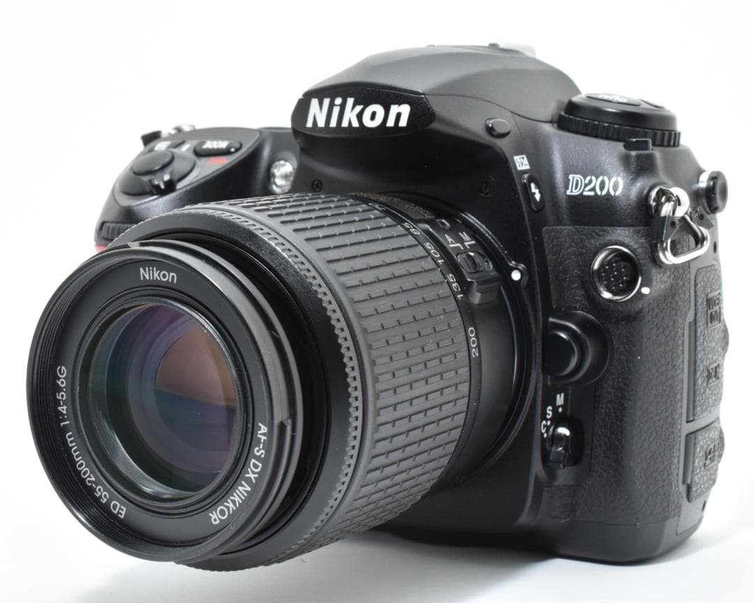 【シャッター数1163】NIKON D200 レンズ・ケースセット #A8