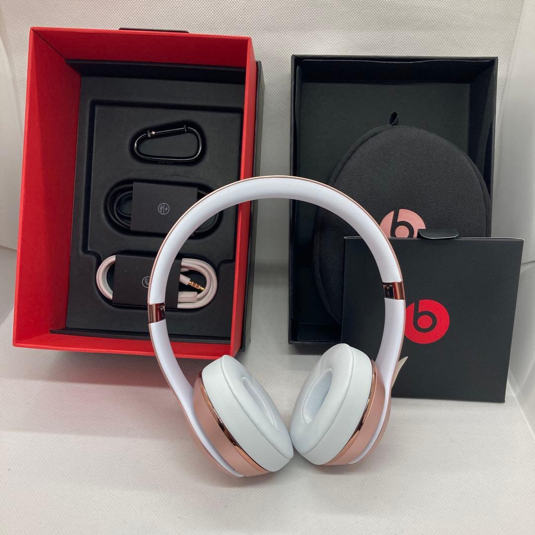 31)未使用Beats solo 3 wireless Rose Gold