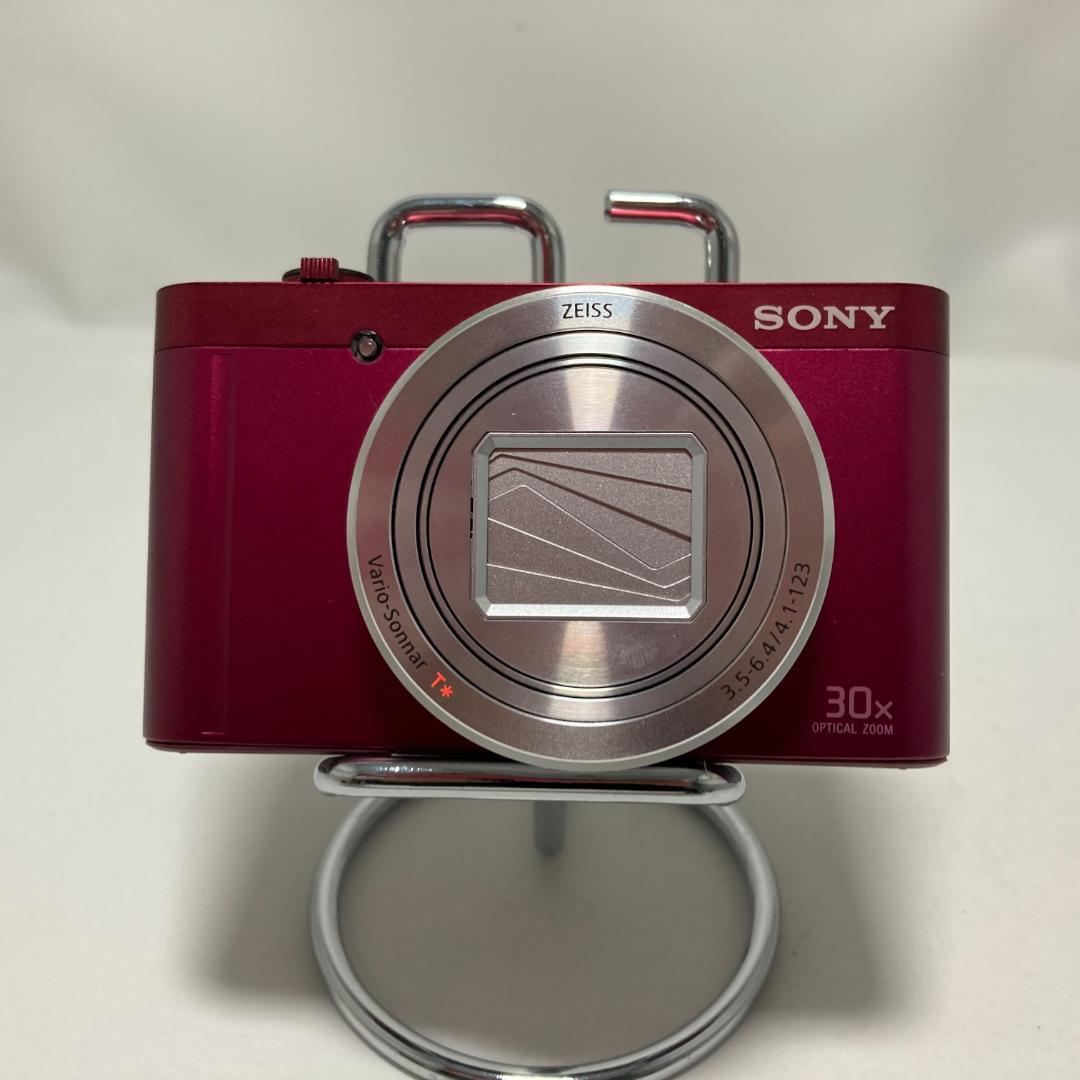 SONY Cyber-shot DSC-WX500 レッド デジカメ カバー付き