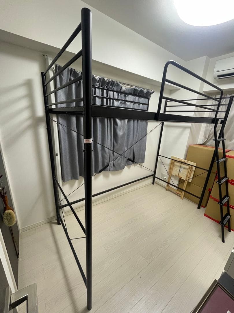 【世田谷区引取限定】ニトリ　スチールハイベッド　ロフトベッド