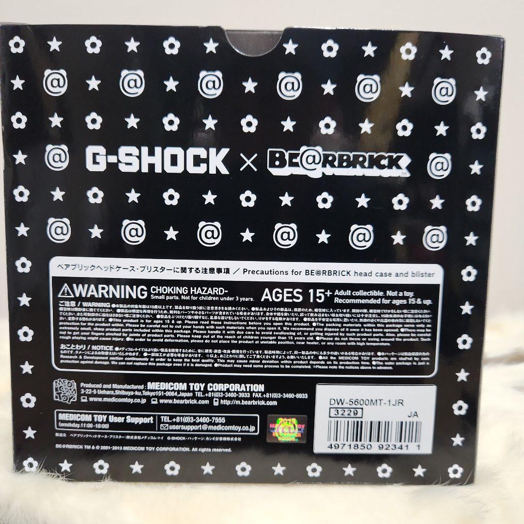 未使用品　G-SHOCK×BE@RBRICK　DW-5600MT-1JR