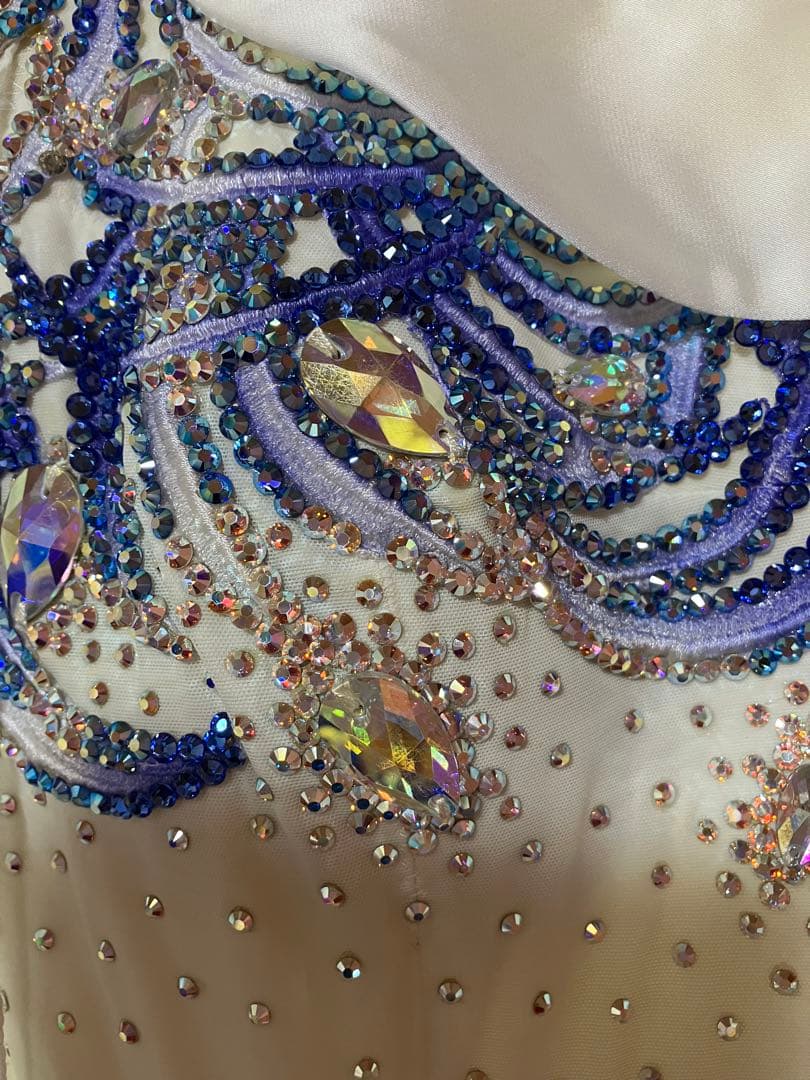 社交ダンス.モダンドレス.スタンダードドレス.ソシアルダンス.グラデーション