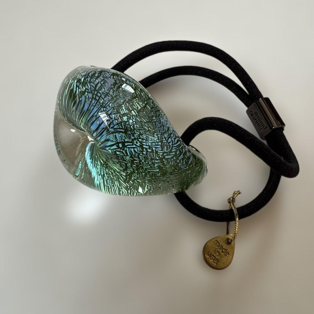 Colette Malouf コレットマルーフ　グラスポニー　グリーン