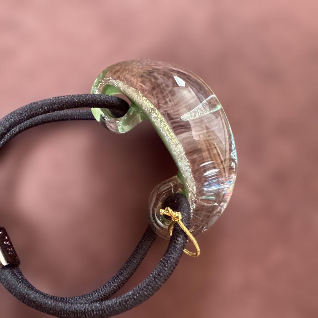 Colette Malouf コレットマルーフ　グラスポニー　グリーン