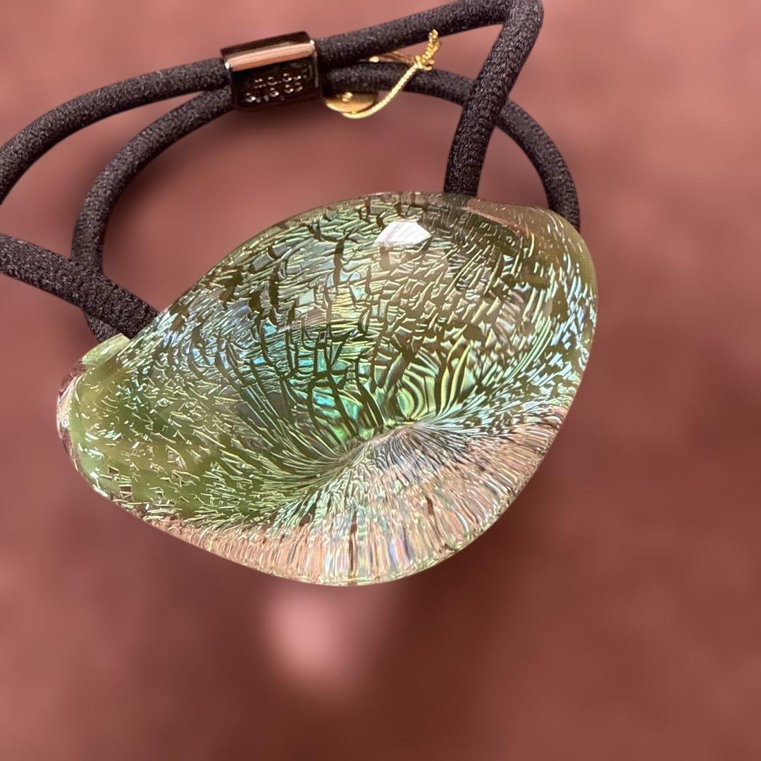 Colette Malouf コレットマルーフ　グラスポニー　グリーン