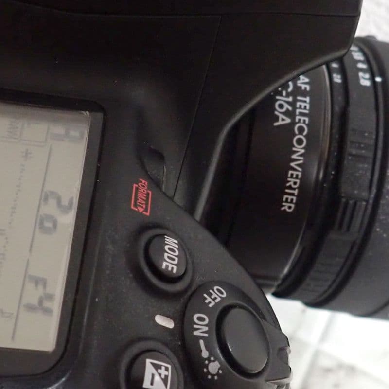 NIKON テレコン TC-16A 改造済 MFレンズ半AF化/AFボーグ対応