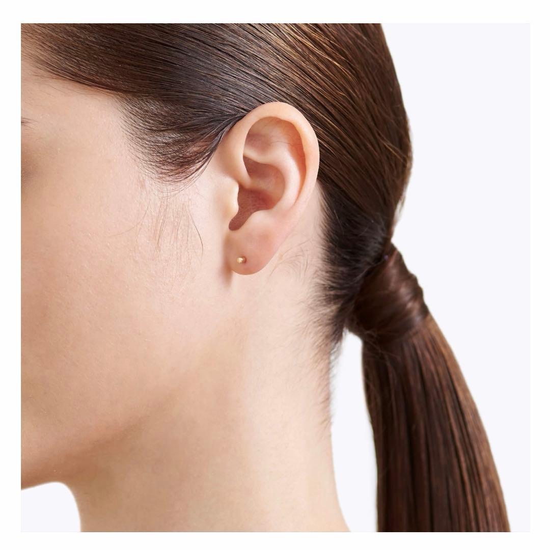 shihara Twist Pin Pierce 01 ゴールドピアス