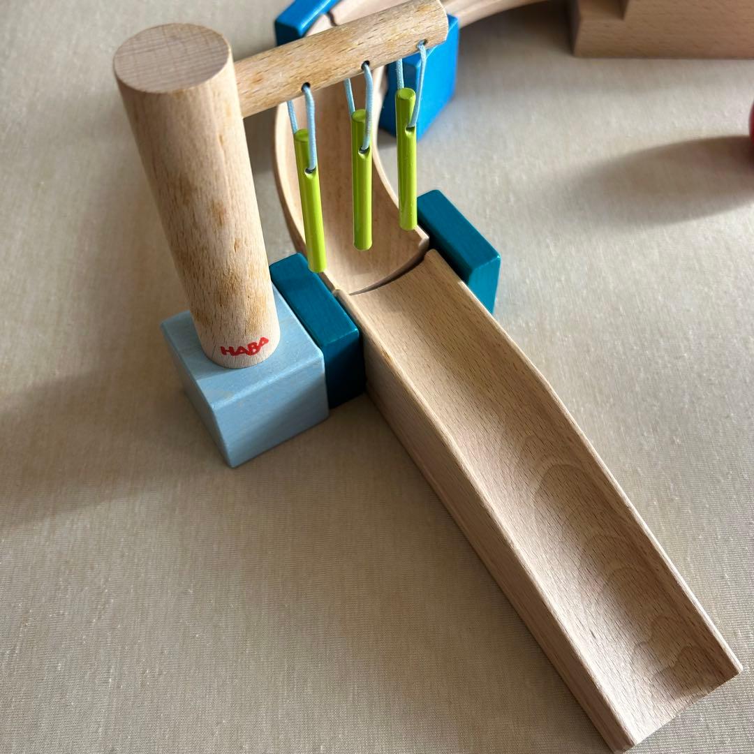 HABA ハバ　ベビークーゲルバーン大　メロディ　セット　クーゲルバーン