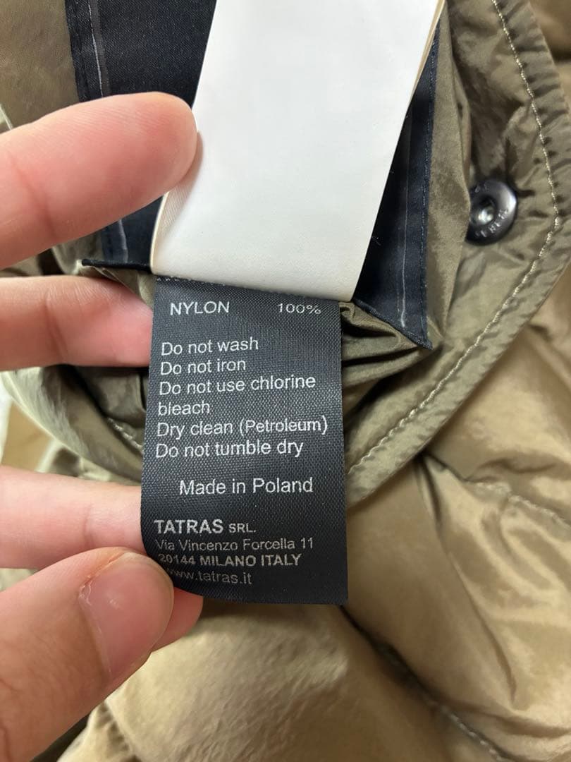 【値下げ対応可能‼️】 TATRAS タトラス ダウンコート リバーシブル M