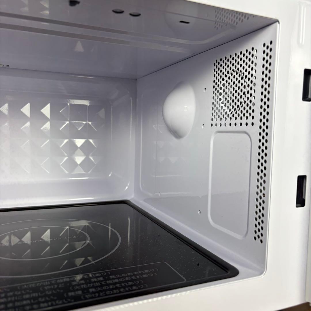 【美品】アイリスオーヤマ 電子レンジ KMB-F186-W 2024年製