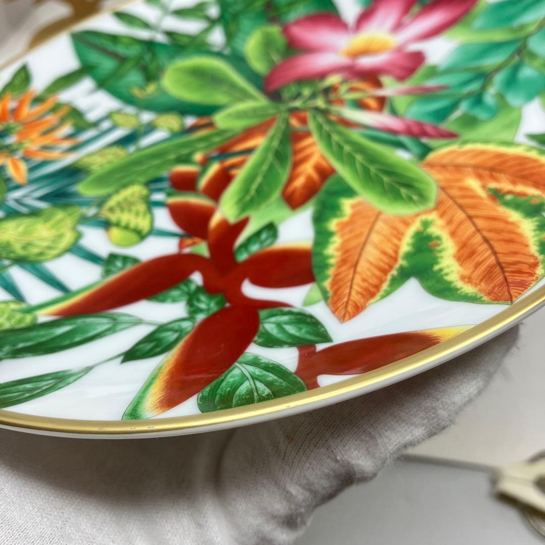 エルメス　パシフォリア　デザートプレート　No.1,2 2枚組　箱付き