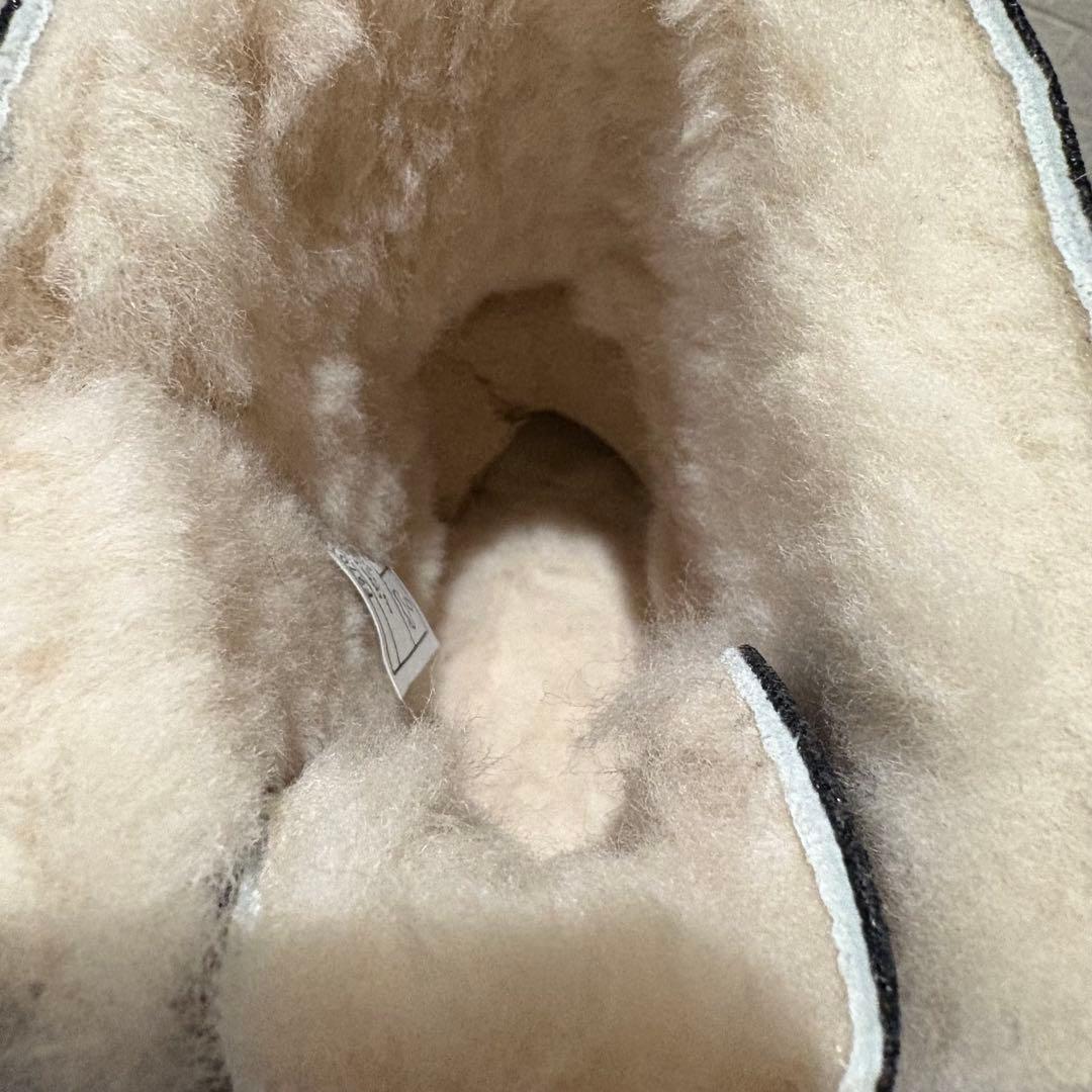 UGG W MINI BAILEY BOW SPARKLE リボン 黒ラメ　22