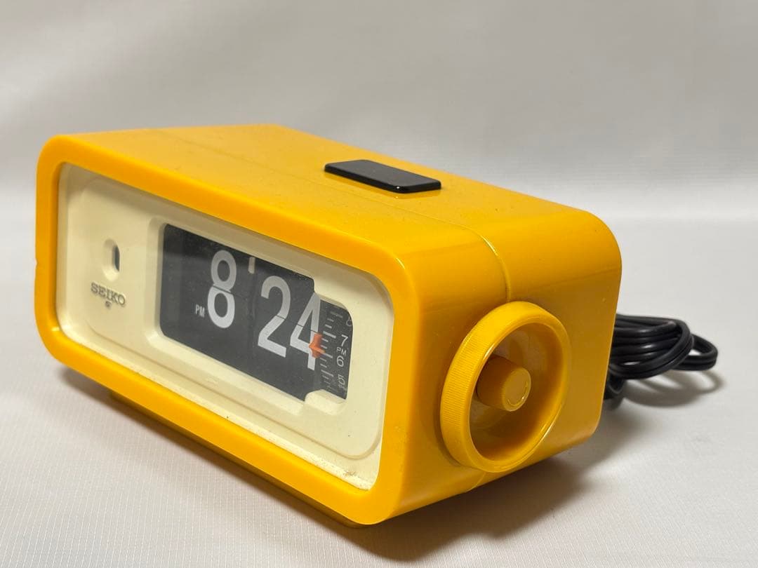 昭和レトロ SEIKO パタパタ時計 稼働品