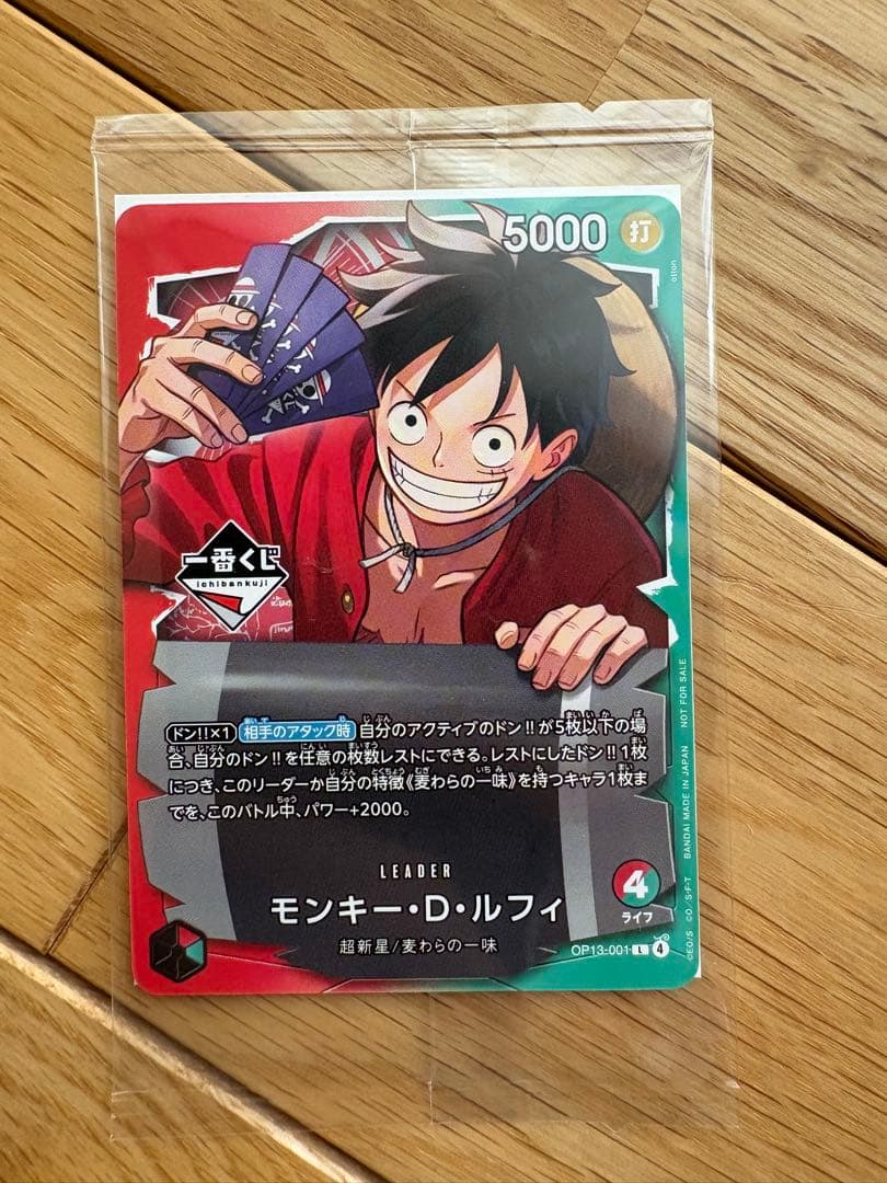 カードケースチョッパーとルフィプロモカードセット