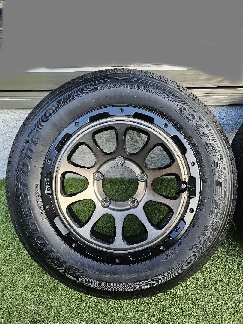 さぶ モーターファームD10 マットブラックDCティントディスク ジムニー