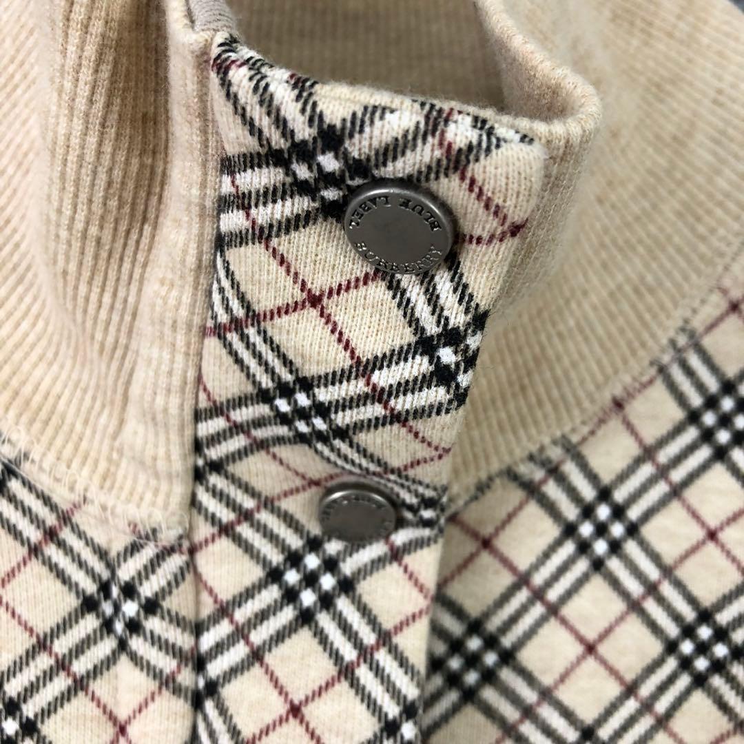 BURBERRY ノバチェック トラックジャケット 38 ベージュ
