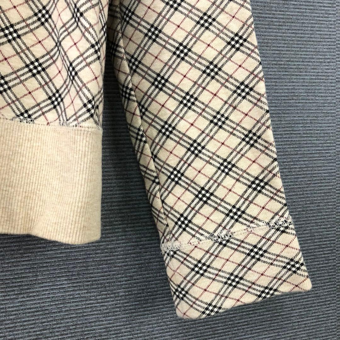 BURBERRY ノバチェック トラックジャケット 38 ベージュ