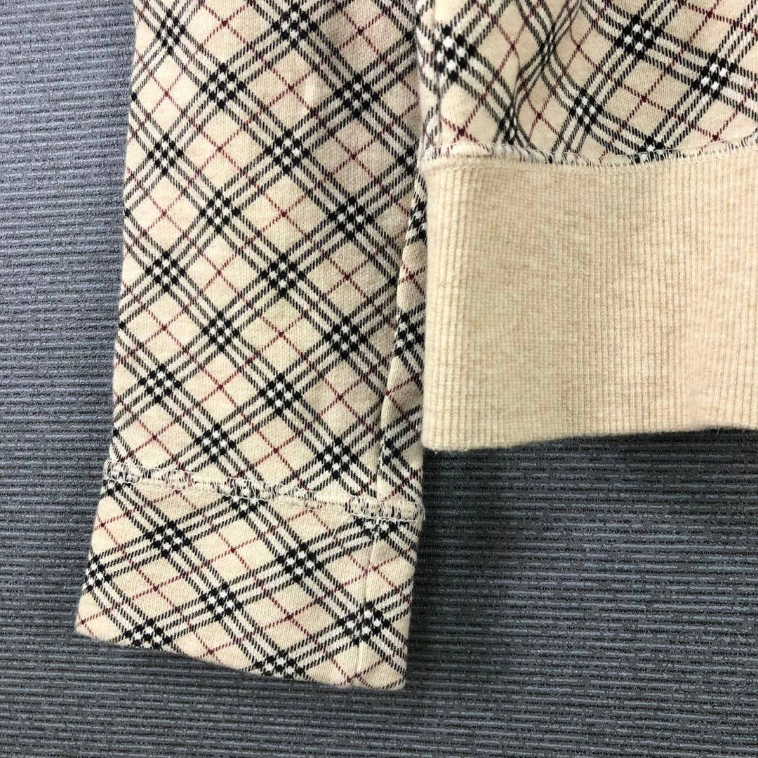 BURBERRY ノバチェック トラックジャケット 38 ベージュ