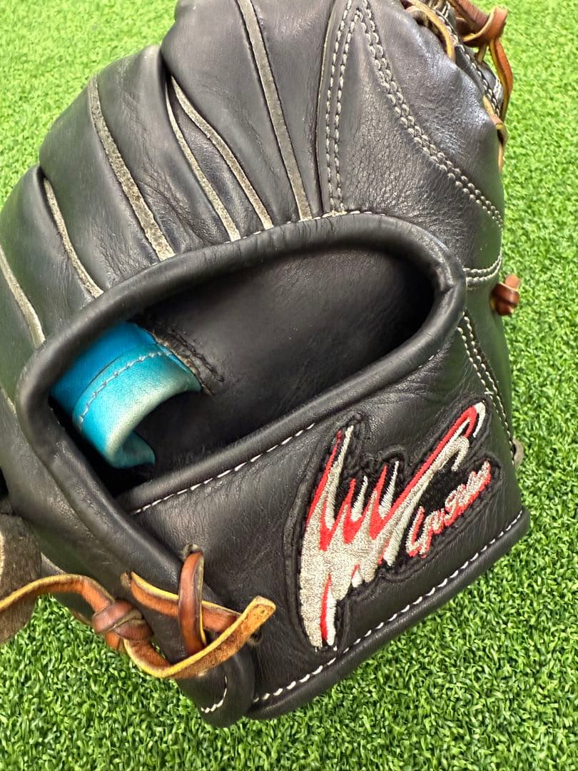 IPセレクトレザー製 軟式グローブ 黒