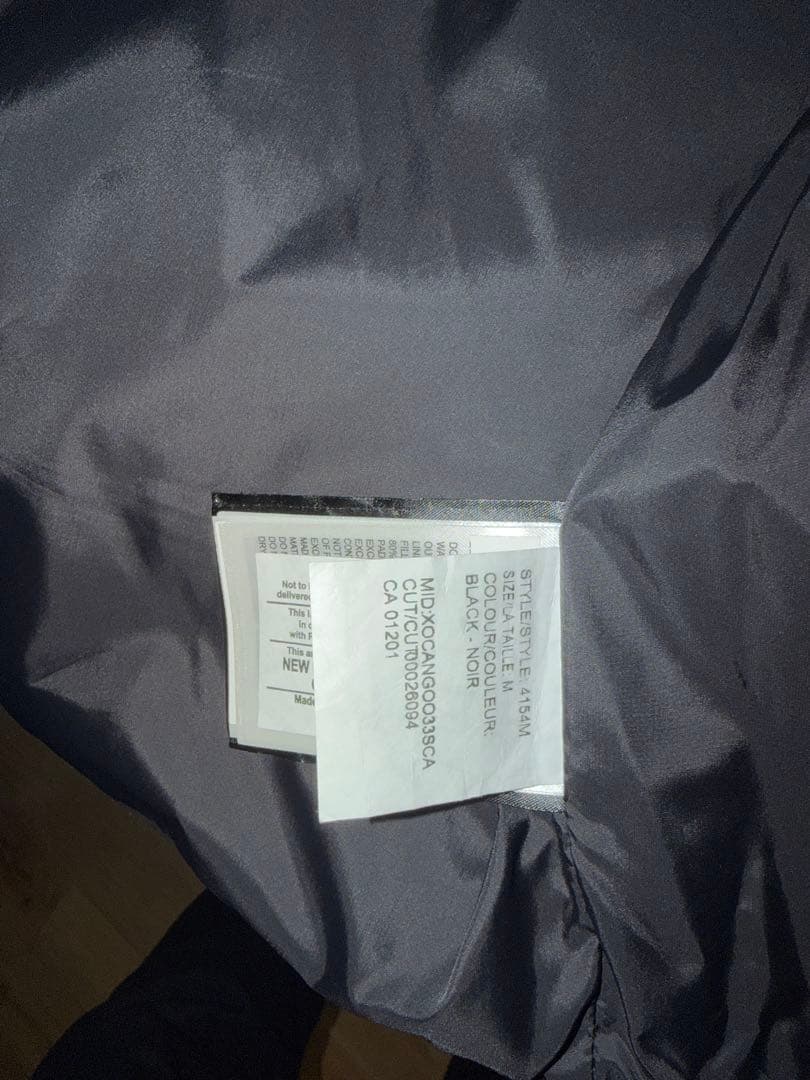 【美品】  ブラック ダウンベスト