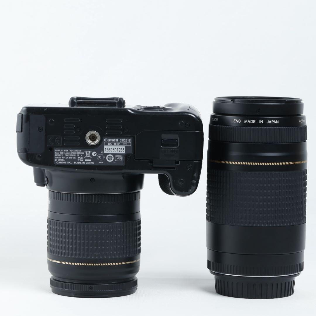 014★初心者★デジタル一眼レフ★Canon★ダブルレンズ★kissx2