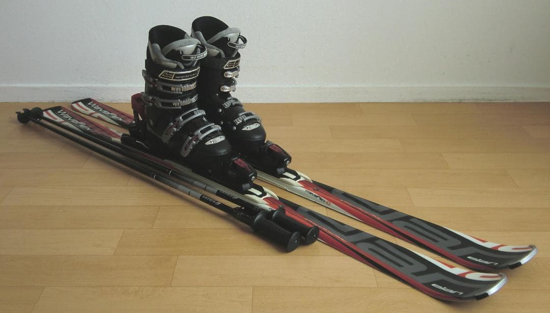 ■■送料無料■エラン■メンズスキーフルセット■板160靴27.5■メンテ付■■