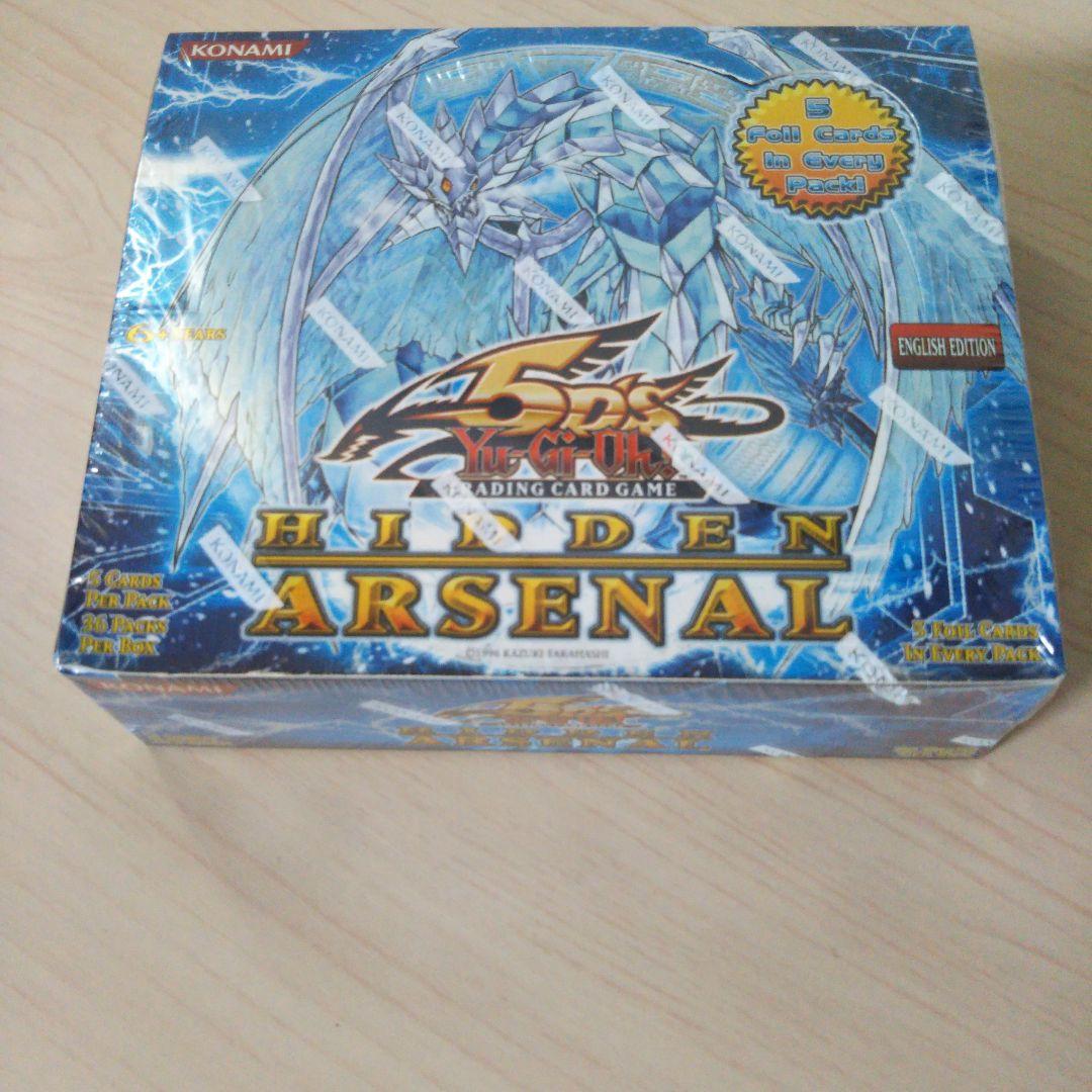 遊戯王 英語版 ヒドゥン・アーセナル ブースターBOX 未開封・シュリンク付き