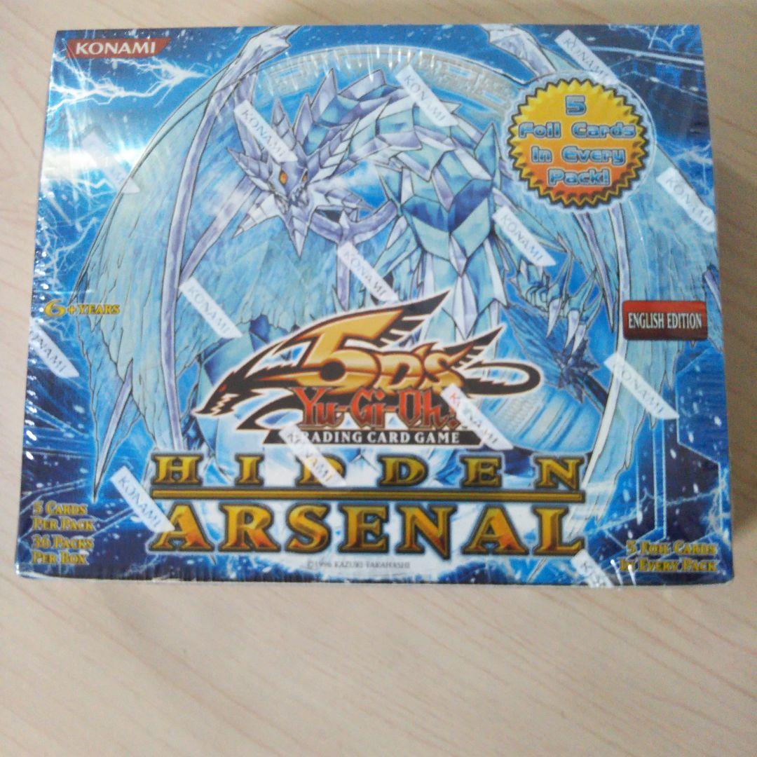 遊戯王 英語版 ヒドゥン・アーセナル ブースターBOX 未開封・シュリンク付き