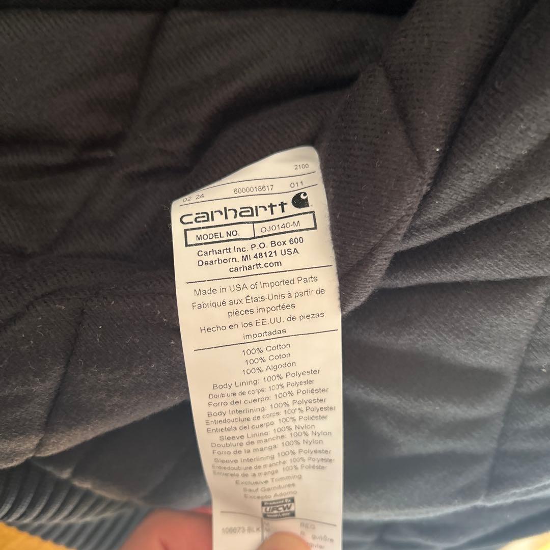 最終値下げ‼︎【Carhartt】アクティブジャケットj140 メイドインUSA