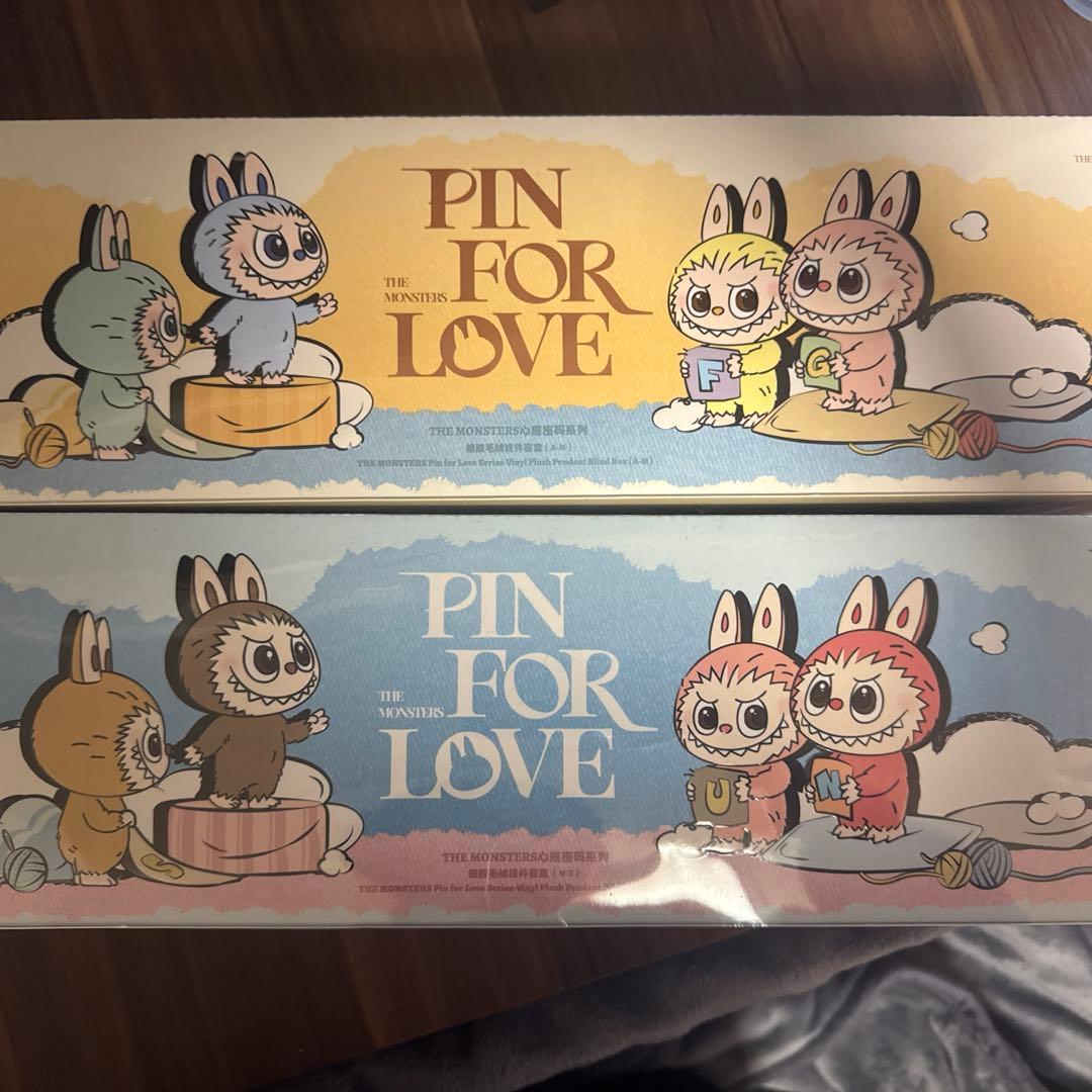 ラブブ　イニシャル　PIN FOR LOVE アソート　２箱セット