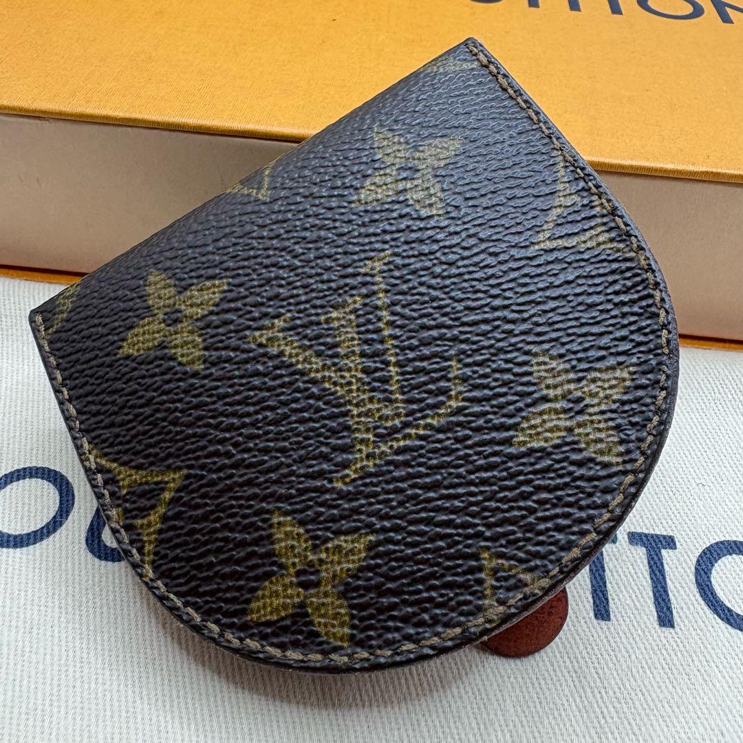 【美品】ルイヴィトン ケース ポルトモネキュベット モノグラム 小銭入れ
