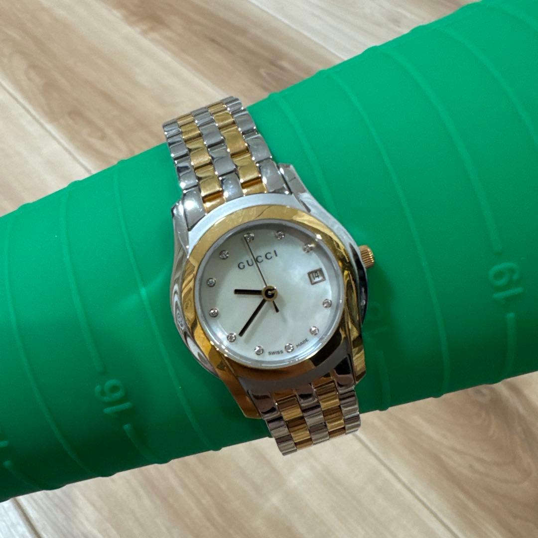 GUCCI 腕時計 レディース 文字盤ダイヤ