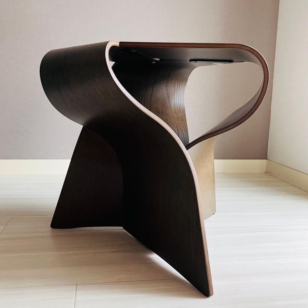 美品 マッシュルームスツール ナラ 天童木工