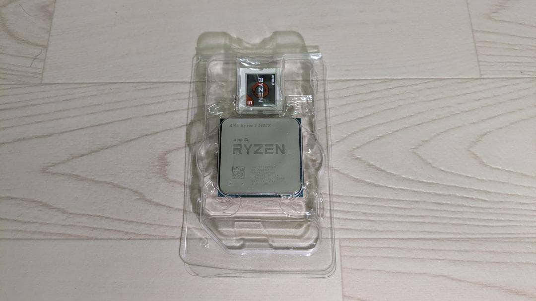 【国内正規品】AMD Ryzen5 5600X 動作確認済み