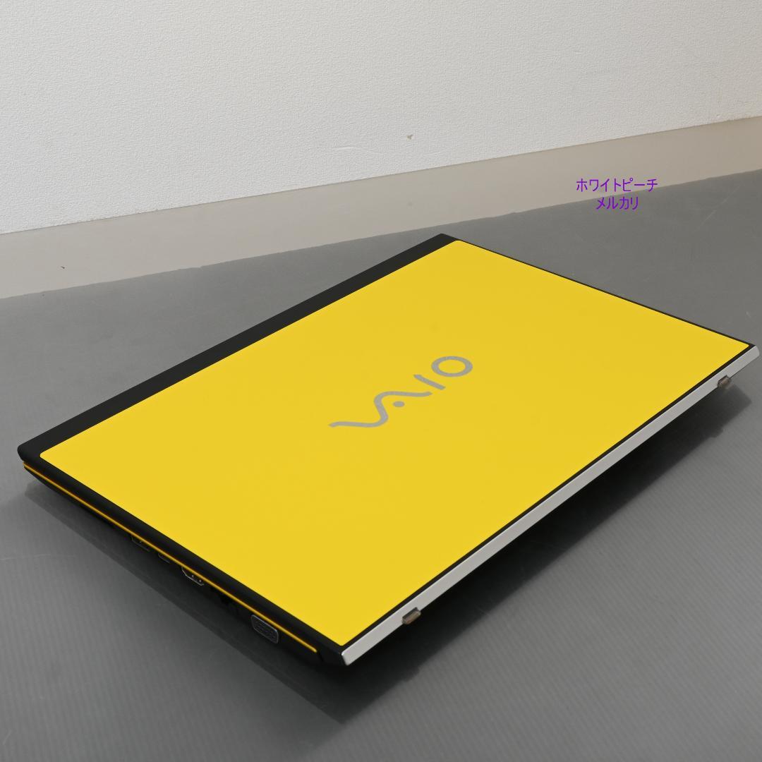 vaio pro PK 第10世代 i3 8G 256GB 黄黒 2021