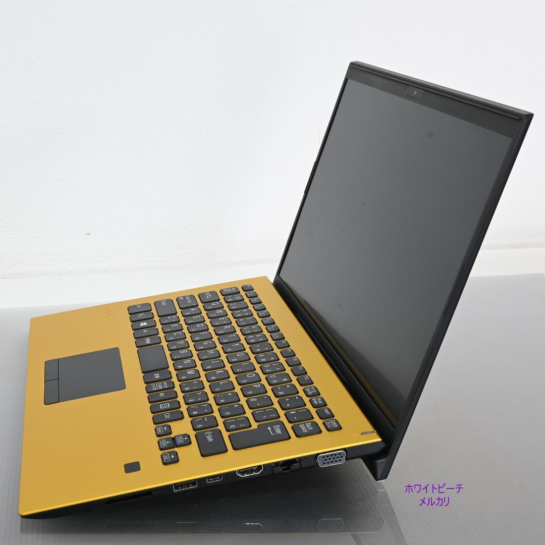 vaio pro PK 第10世代 i3 8G 256GB 黄黒 2021