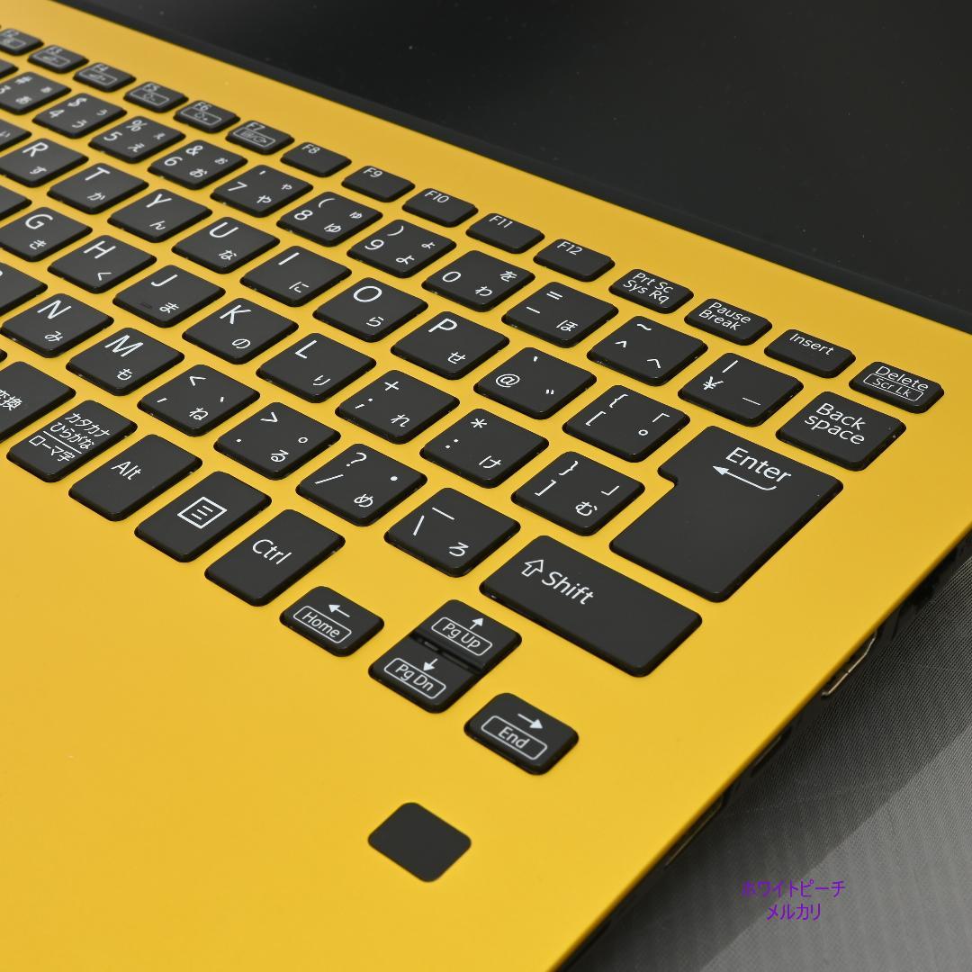 vaio pro PK 第10世代 i3 8G 256GB 黄黒 2021