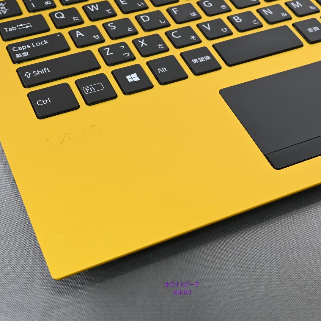 vaio pro PK 第10世代 i3 8G 256GB 黄黒 2021