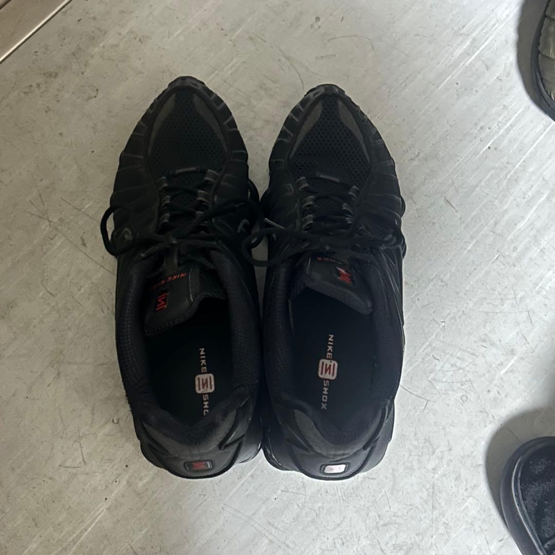靴 NIKE SHOX TL Triple Black