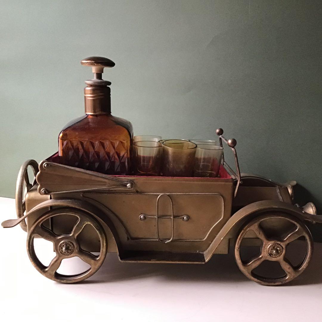 ビンテージ　オルゴール付きクラッシックカー