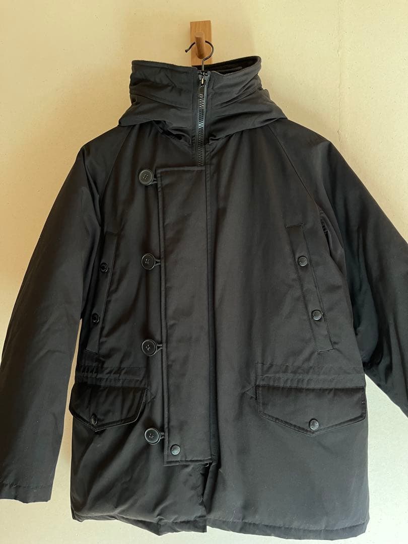 DANTONマウンテンパーカー風　ダウンジャケット Sサイズ黒　美品