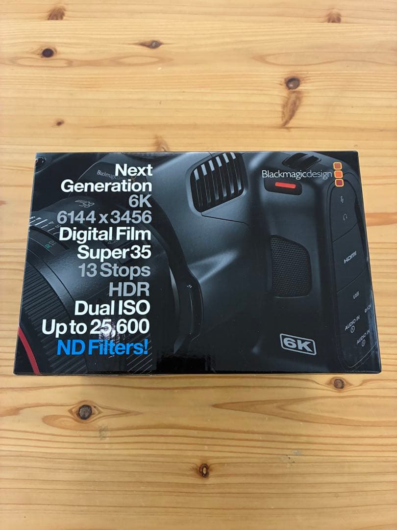 ビデオカメラ Blackmagic Pocket Cinema Camera 6K Pro
