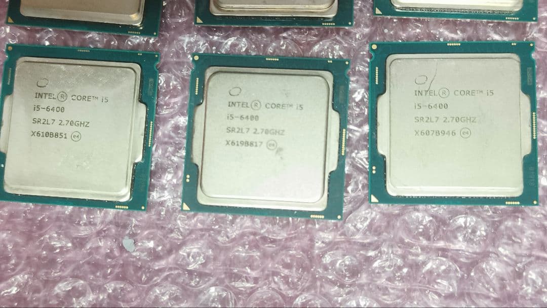 core i5 6400 まとめ売り動作確認済み