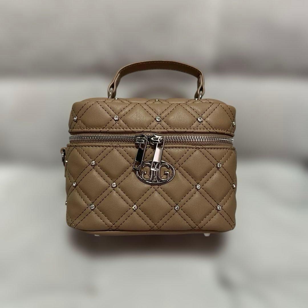 GYDA★ ラインストーンキルティングBAG