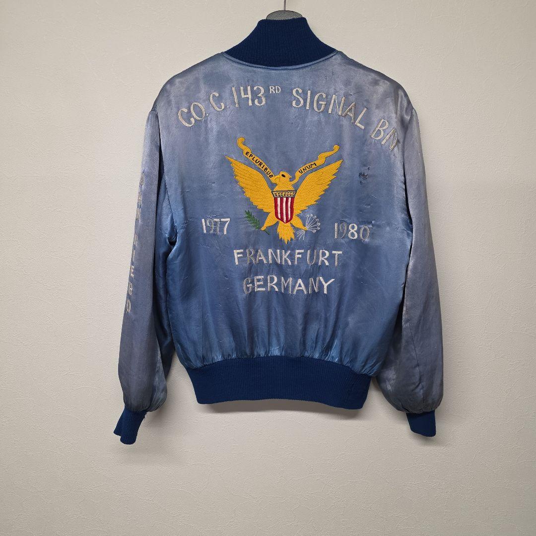 70s ジャーマニー　ジャーマン　スカジャン　スーベニアJKT　スーパーフェード