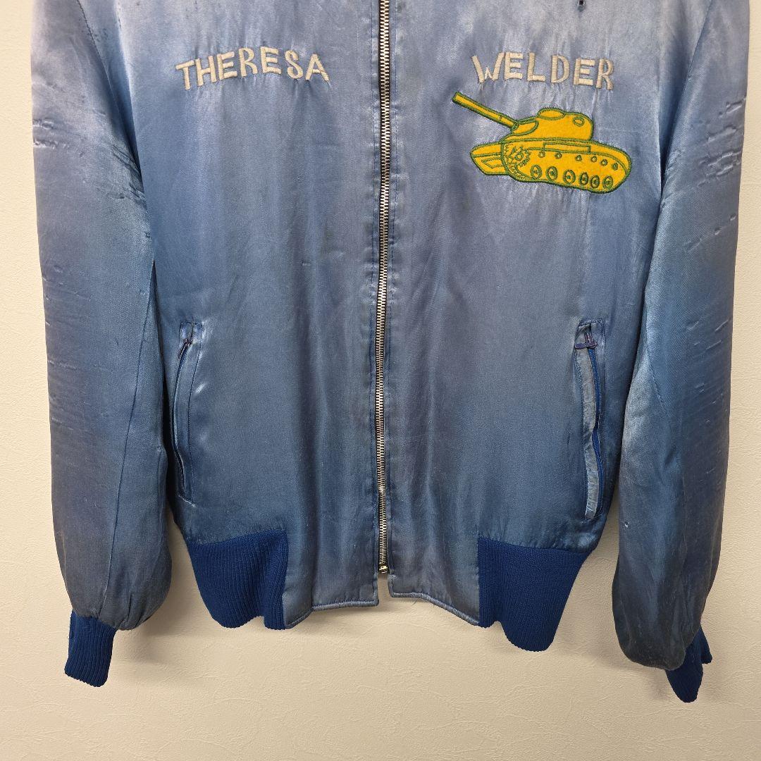 70s ジャーマニー　ジャーマン　スカジャン　スーベニアJKT　スーパーフェード