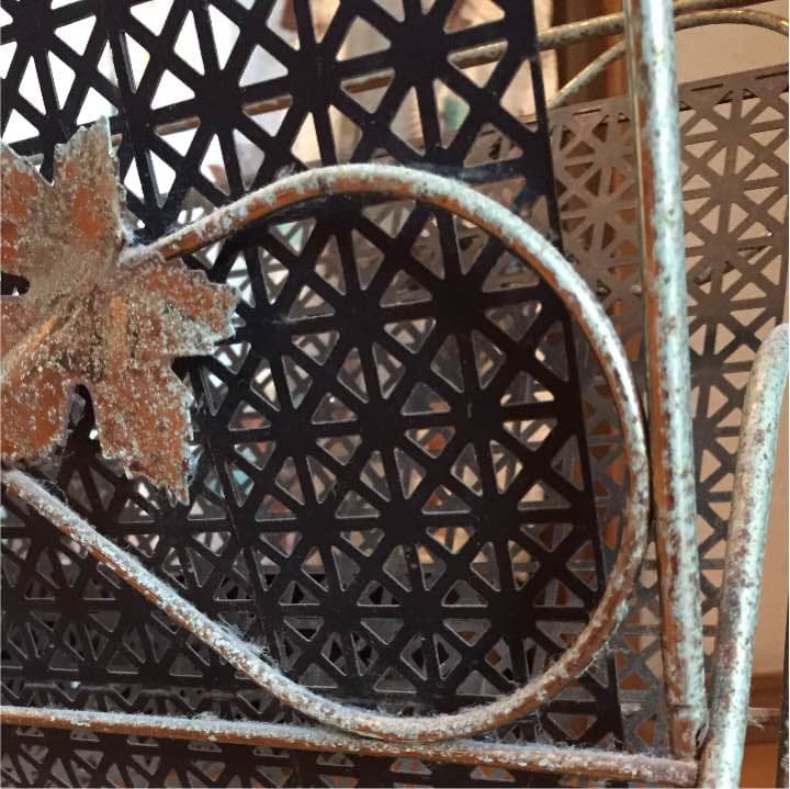 60's アメリカ製 雑誌ラック カエデ模様