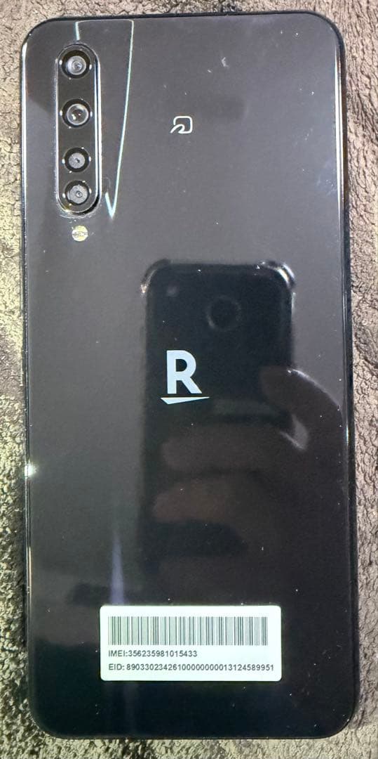 楽天BIG(ZR01) 128gb ブラック　SIMフリー　美品